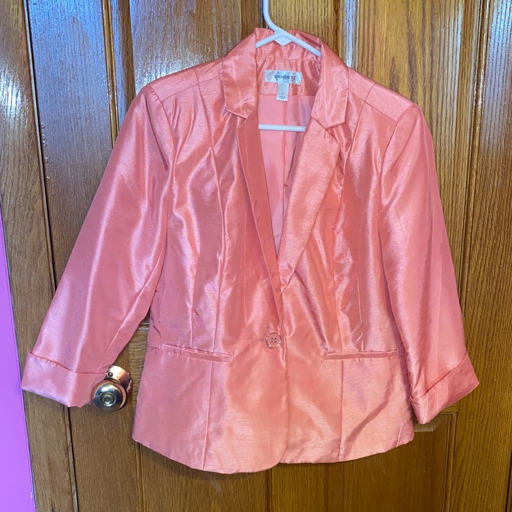 Dressbarn Pink Blazer